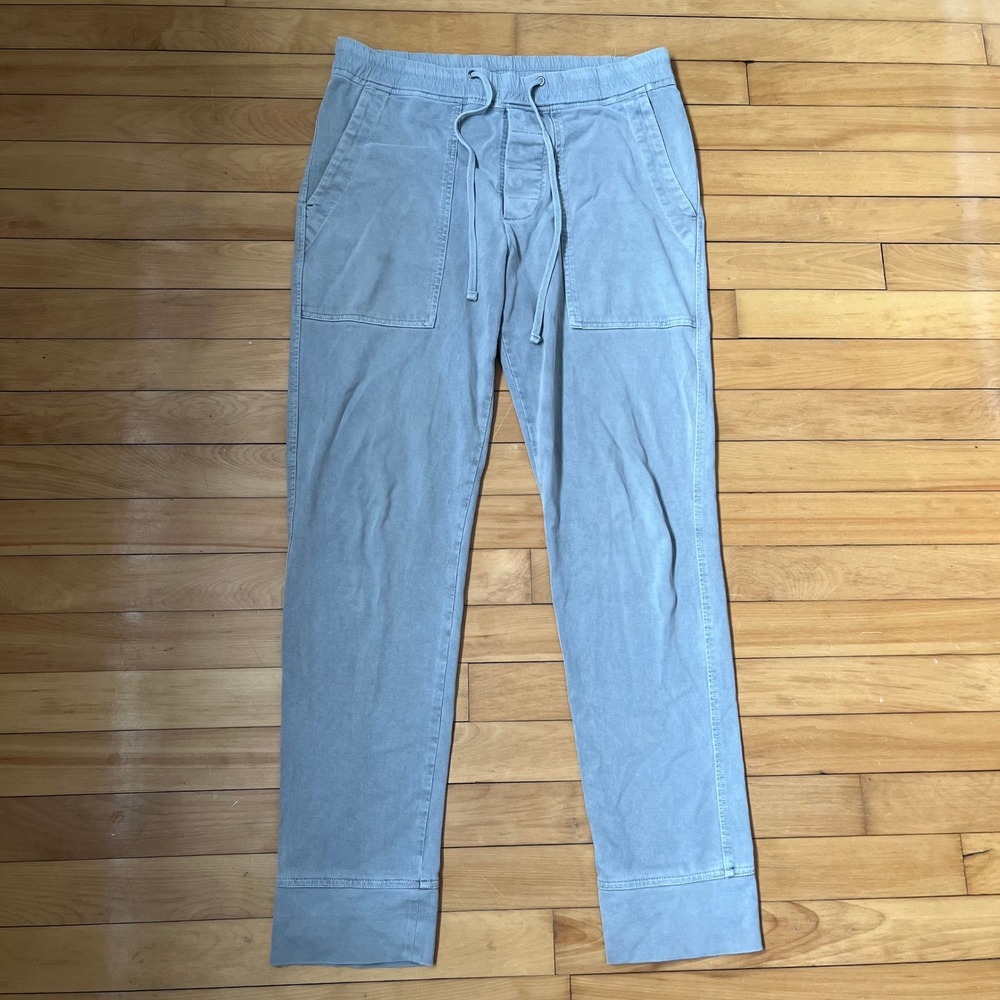 James Perse Standard Grey Utility Drawstring Pants Mens Size 1 Small